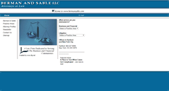 Desktop Screenshot of bermansable.com